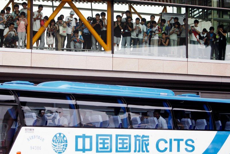 Trénink na olympiádu v Pekingu