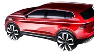 Volkswagen Tiguan Allspace – Německá automobilka se rozhodla rozšířit svou řadu SUV o prodlouženou verzi modelu Tiguan. Vůz má hlavně nabídnout více prostoru a kapacitu pro sedm cestujících. Rozvor mezi nápravami bude oproti běžnému Tiguanu o 11 centimetrů delší, což napovídá, že půjde o koncernové dvojče Škody Kodiaq. Volkswagen zatím k Tiguanu Allspace neuvolnil žádné další technické informace, na světě je pouze jeho skica. Dá se ale očekávat, že bude mít obdobnou nabídku motorů jako české SUV. Kupředu ho tedy poženou naftové a benzinové čtyřválce s výkony od 110 do 140 kW. Na výběr bude pohon předních kol i 4x4. Auto se ukáže na lednovém autosalonu v Detroitu.