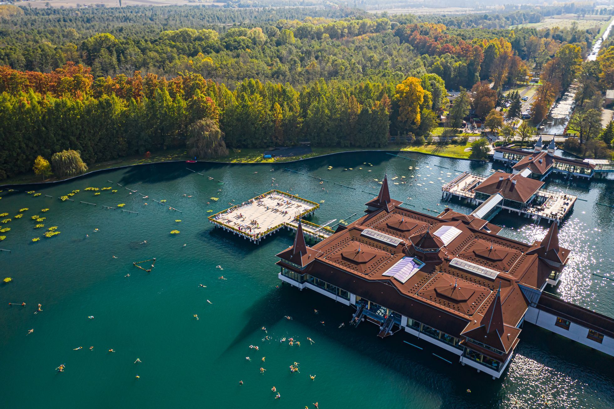Hévíz termální jezero