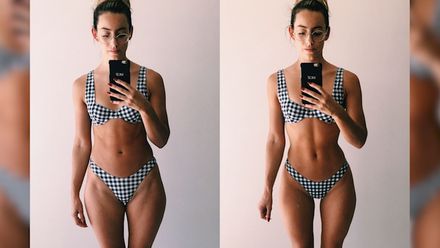 Zatnout svaly, prohnout se a nohy od sebe. Pár triků pro dokonalou postavu na fotografii