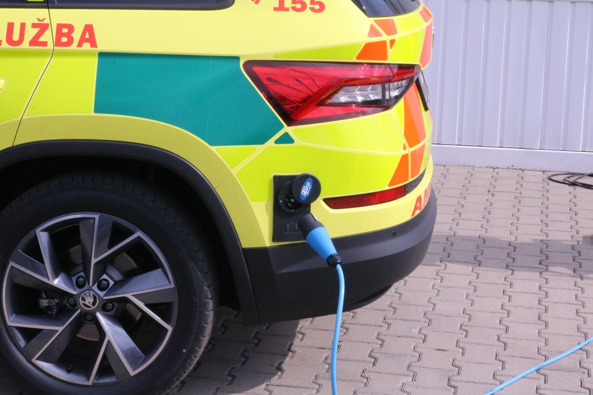 Škoda Kodiaq záchranář