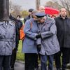 Odhalení pamětní desky Čechoslovákům bojujícím v RAF na památníku na Klárově v Praze