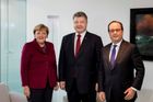 Normandská čtyřka jednala v Berlíně pět hodin o východní Ukrajině