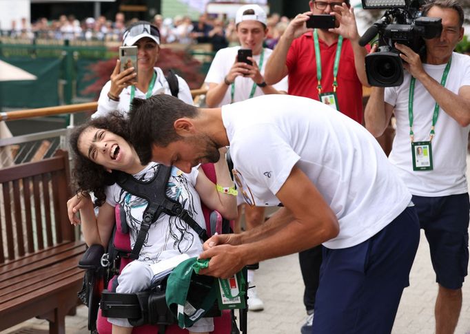 Wimbledon 2022, čtvrtfinále (Novak Djokovič)