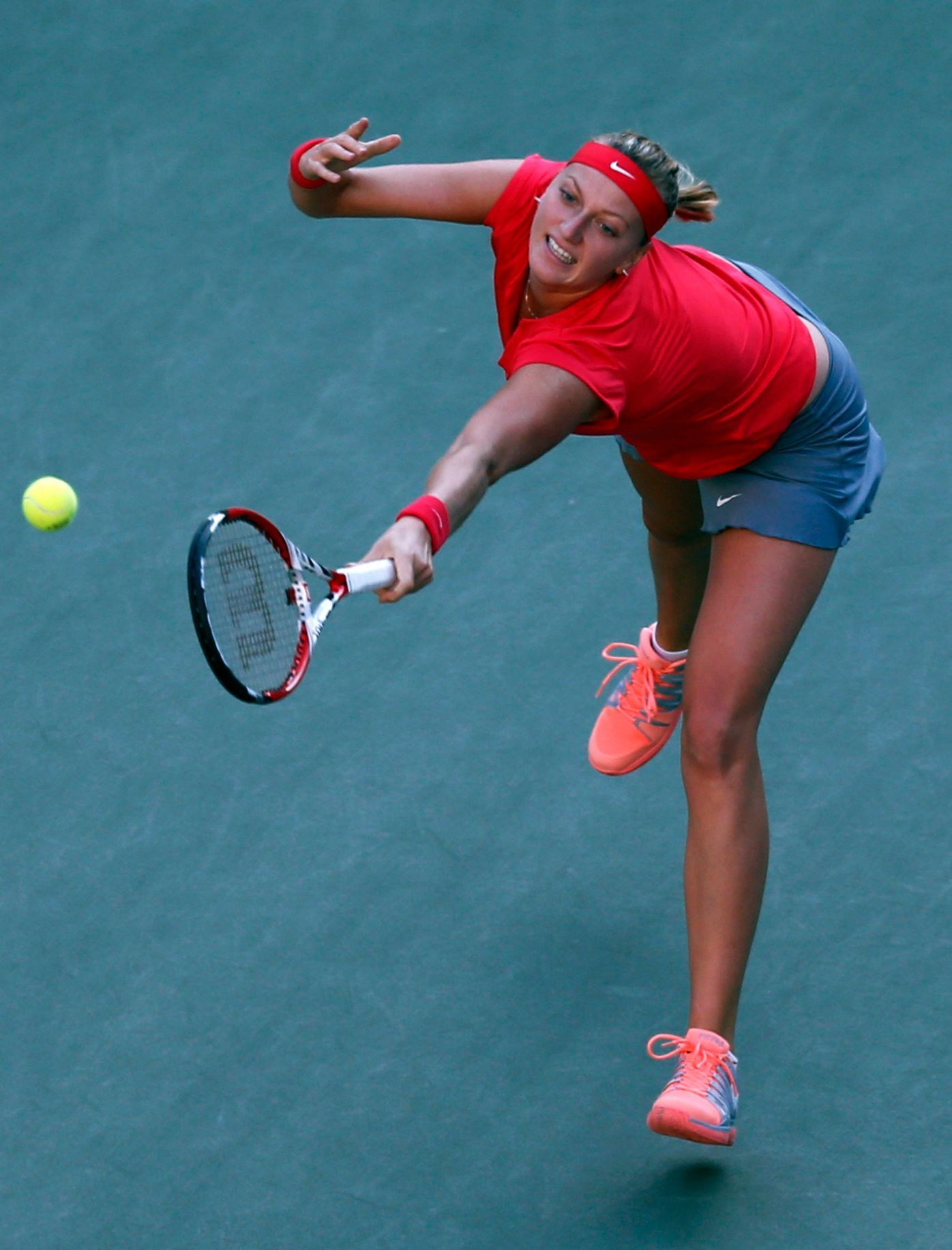 Petra Kvitová v semifinále turnaje v Tokiu 2013