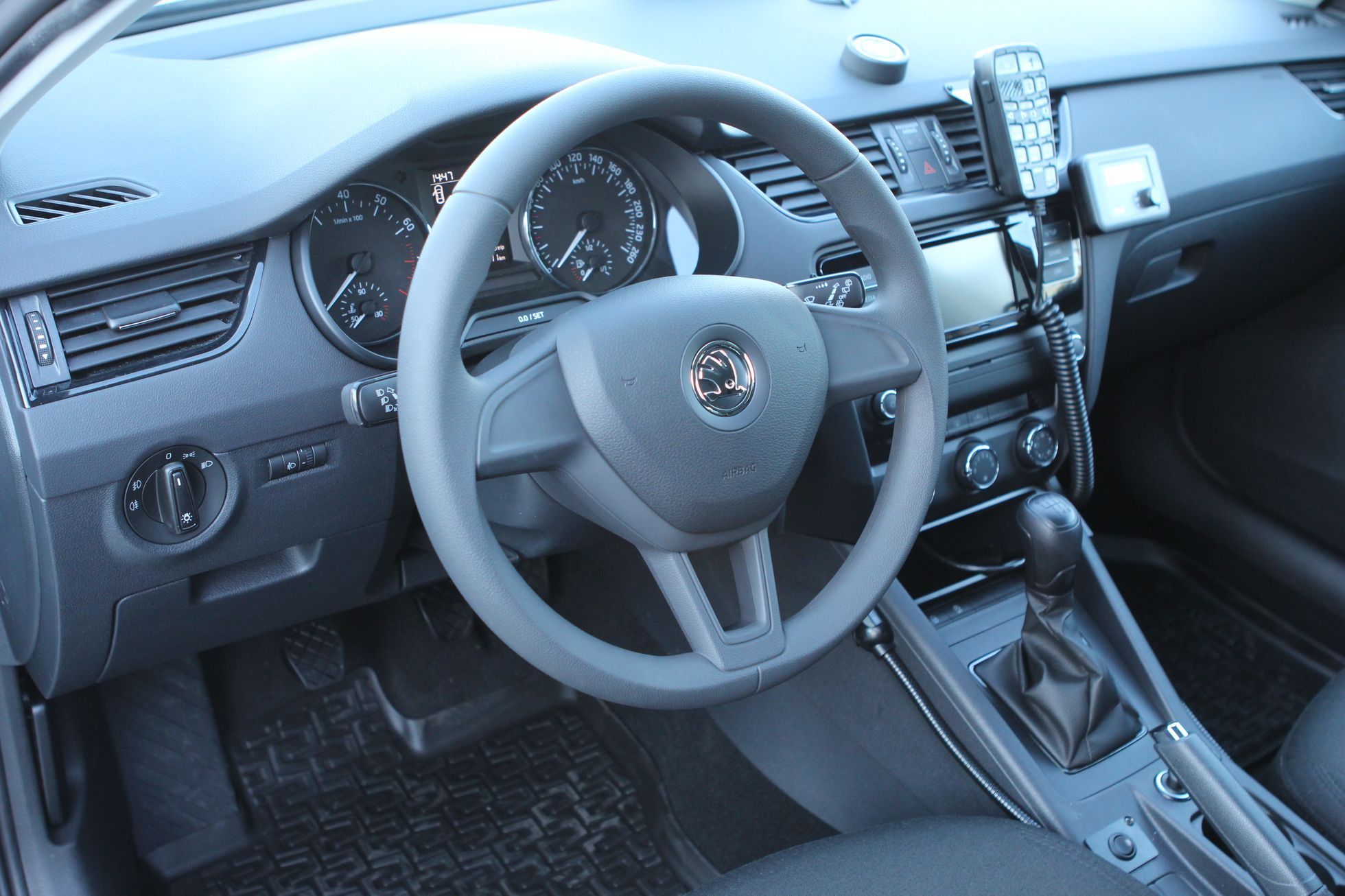 Předání policejních octavií Mladá Boleslav