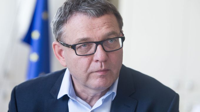 Lubomír Zaorálek, ministr zahraničí končící české vlády.