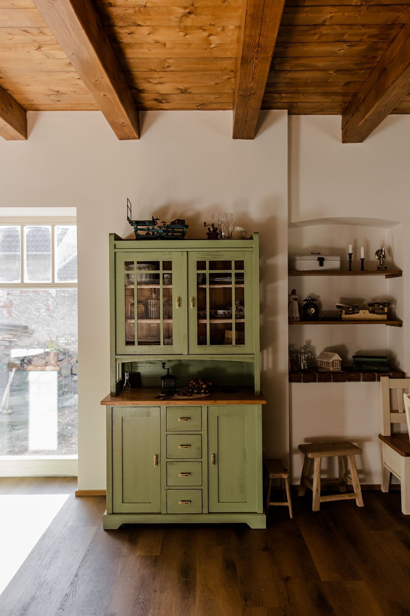 domeček v chaloupkách, dům, rekonstrukce, vesnice, stavení, ateliér, apartmán