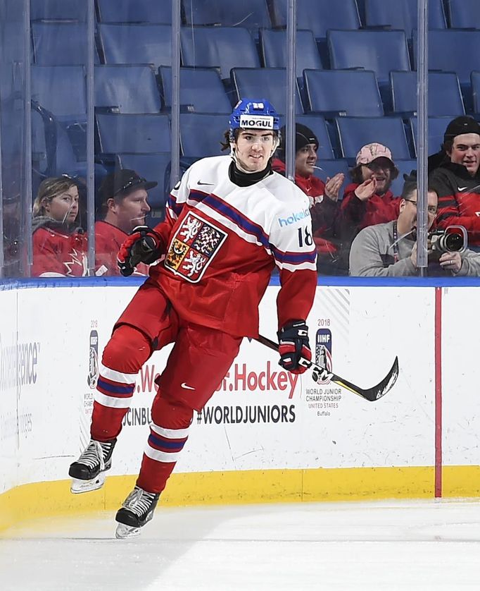 MS 20 2018, Česko-Finsko: Filip Zadina