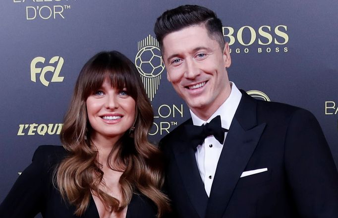 Robert Lewandowski a Anna Lewandowská.