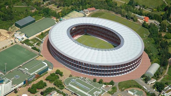 Nový brněnský fotbalový stadion bude stát dvě miliardy