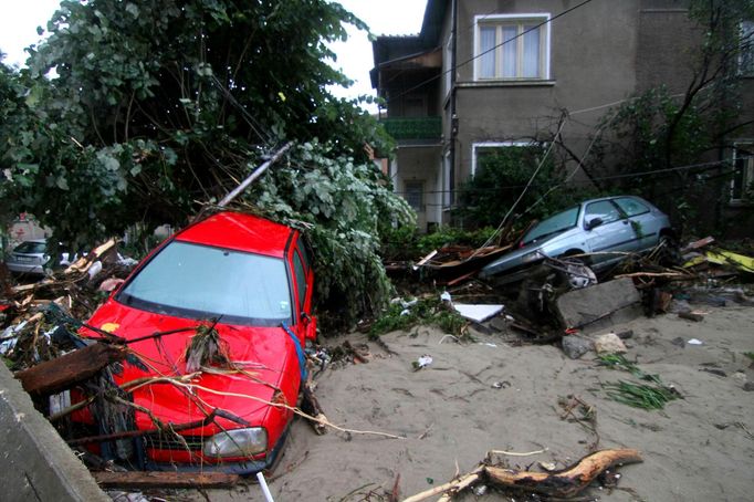 Po povodni ve Varně.