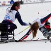 Paralympiáda Soči 2014: Tatyana McFaddenová (vlevo) a Birgit Skarsteinová