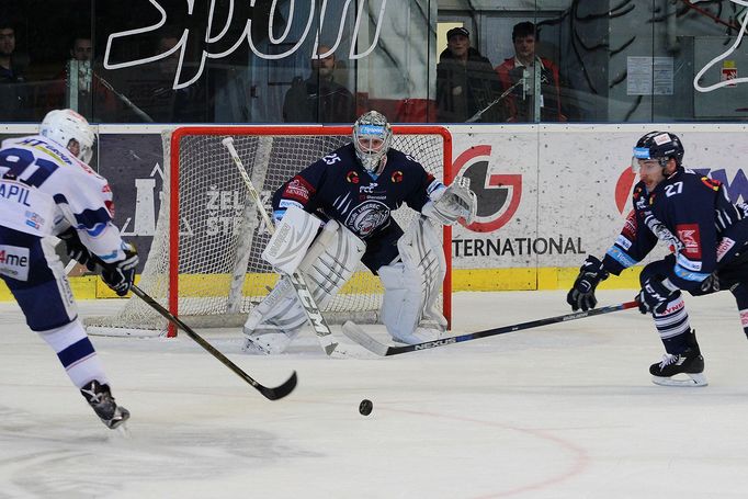 Marek Kvapil (vlevo), Ján Lašák a Michal Plutnar