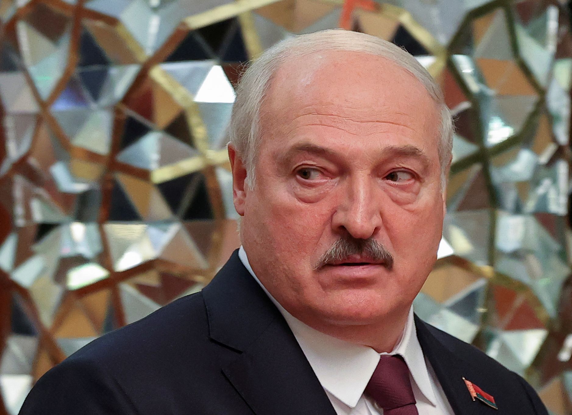 Alexandr Lukašenko 11. října na návštěvě Tádžikistánu.