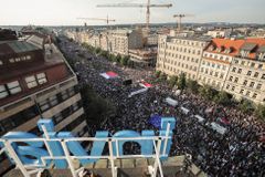 Demonstrace proti Babišovi nemají smysl, řekl prezident. Podporuje je třetina Čechů