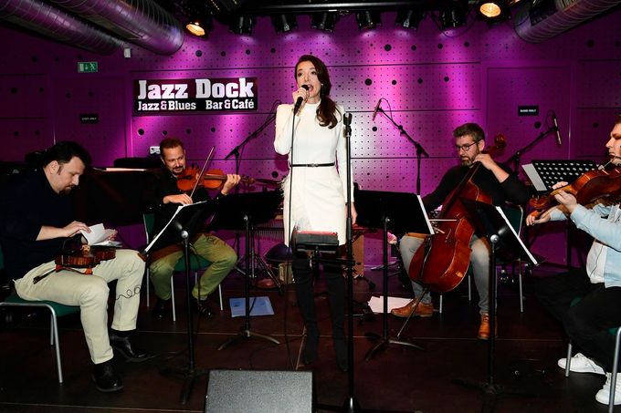 Křest nového alba Dasha Epoque Quartet nazvaného Ellaboration v roce 2022 v Jazz Docku.