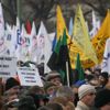 Demonstrace odborů