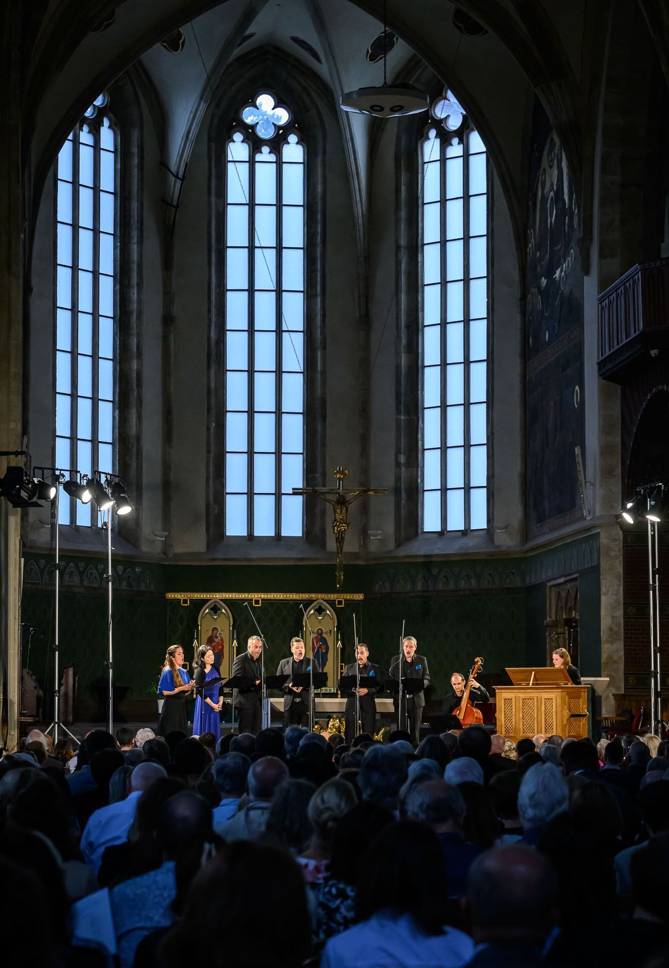 Letní slavnosti staré hudby, Ensemble Polyharmonique, Bach, koncert, Emauzy