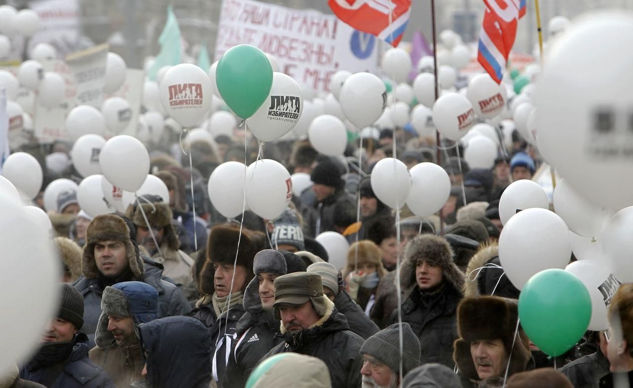 Demonstrace v Moskvě
