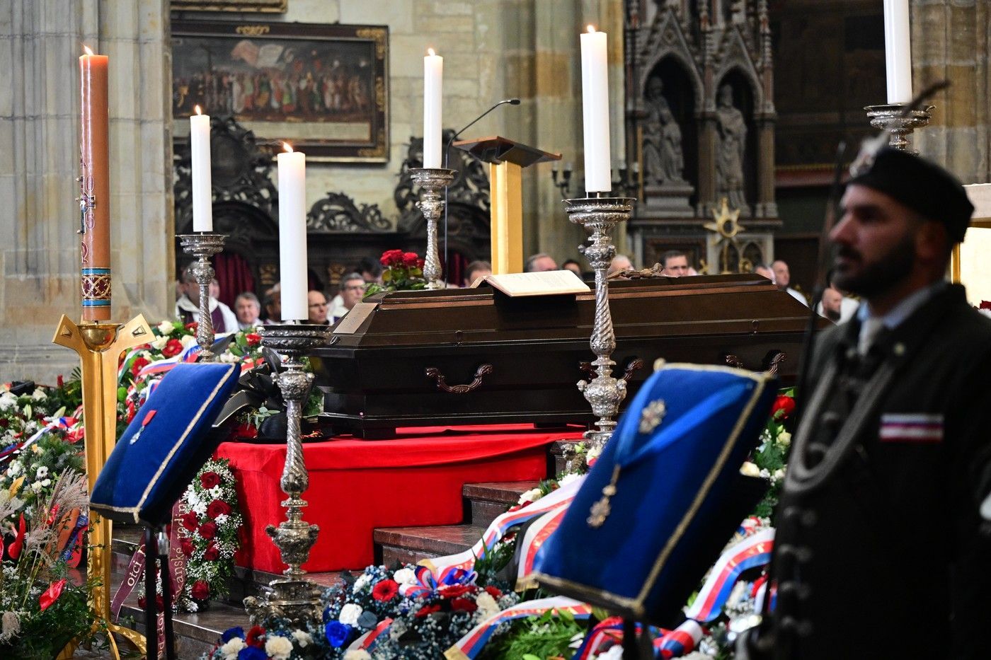 Dominik Duka, kardinál, pohřeb, zádušní mše, chrám sv. Víta