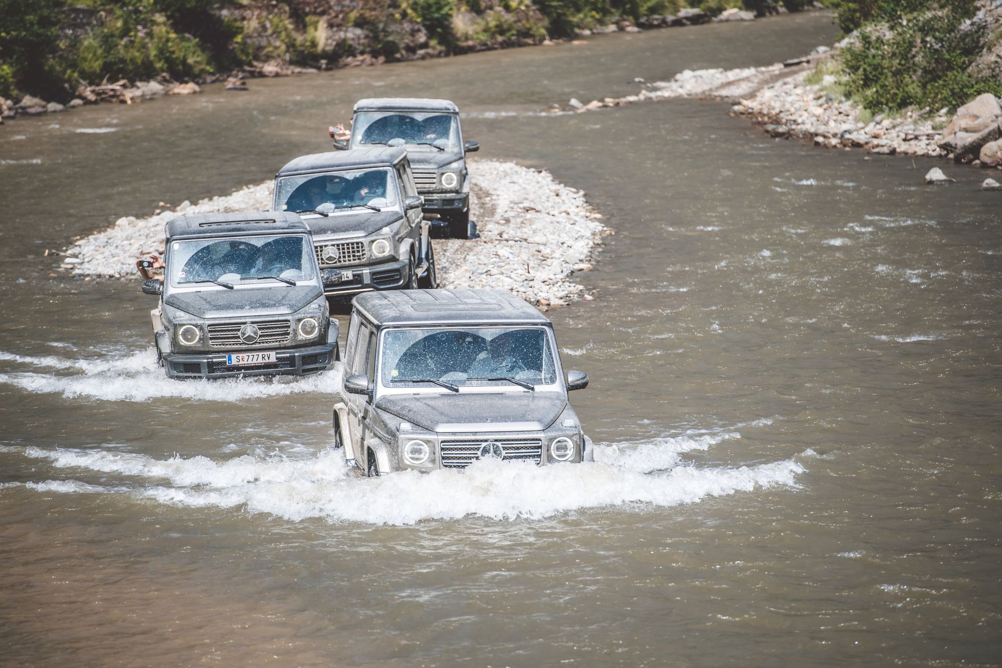 Mercedes-Benz G Rumunsko 2018