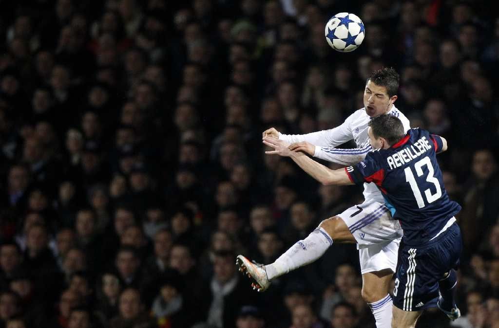 Lyon - Real Madrid: Revillere a Ronaldo