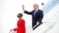 Ještě ve čtvrtek se Trump setkal s francouzským prezidentem Emmanuelem Macronem. Hlavními tématy jejich schůzky byla situace v Sýrii a strategie boje proti terorismu.