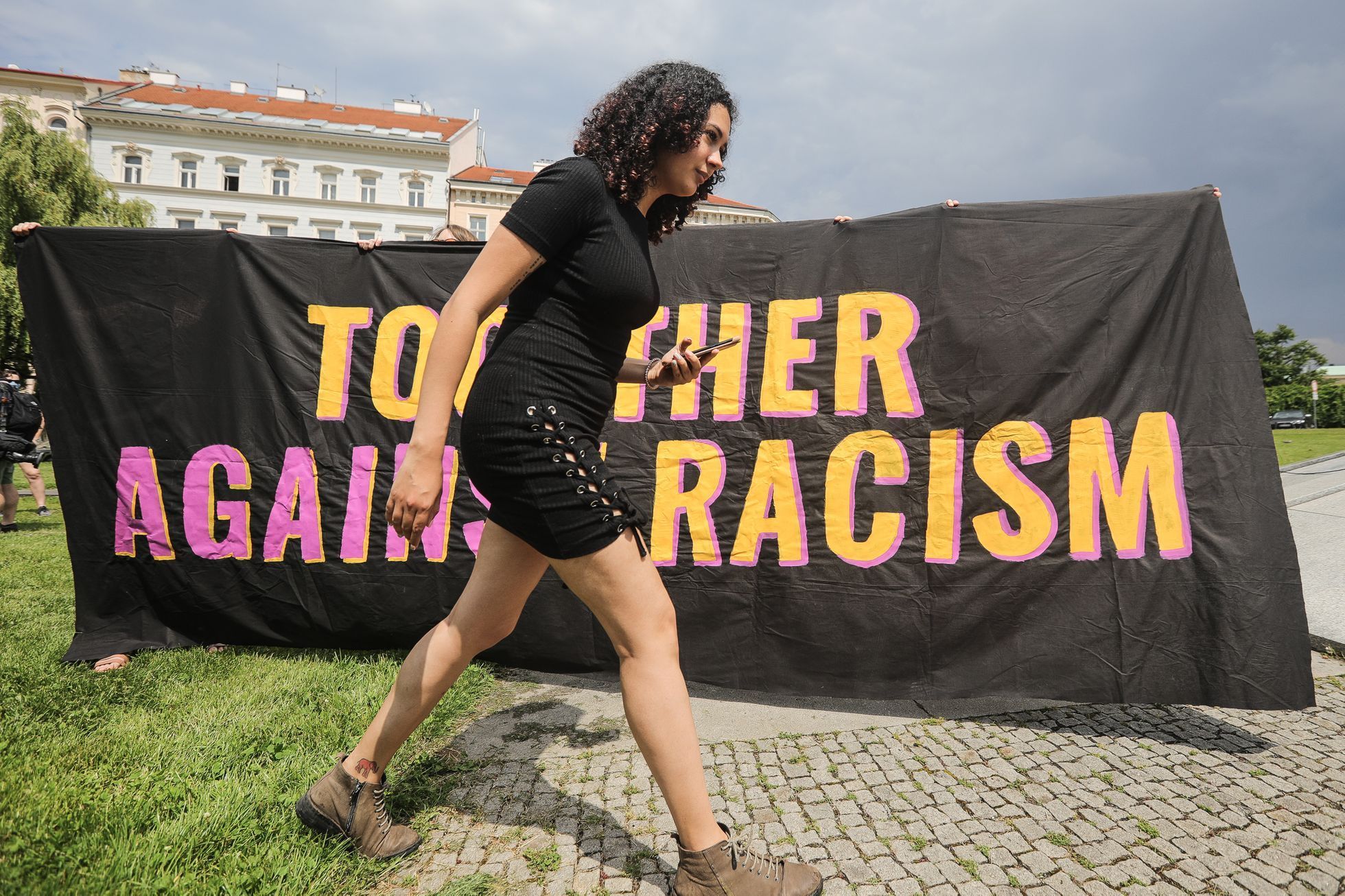 Black Lives Matter Praha 13. 6. 2020