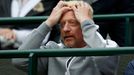 Wimbledon 2016: Boris Becker, trenér Novaka Djokoviče