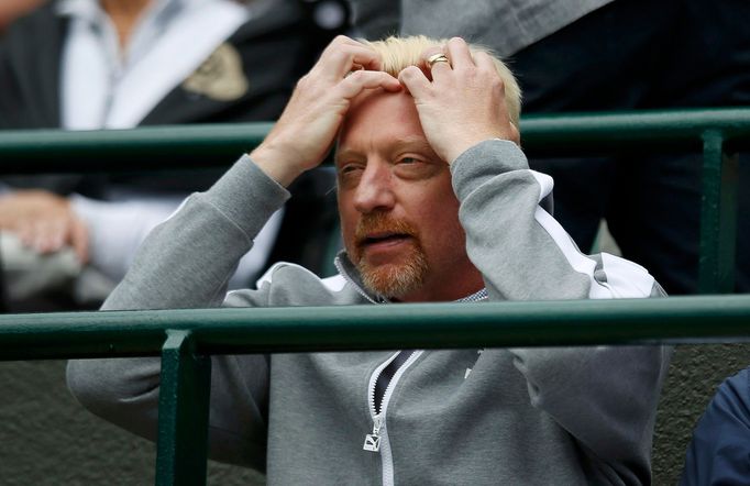 Wimbledon 2016: Boris Becker, trenér Novaka Djokoviče