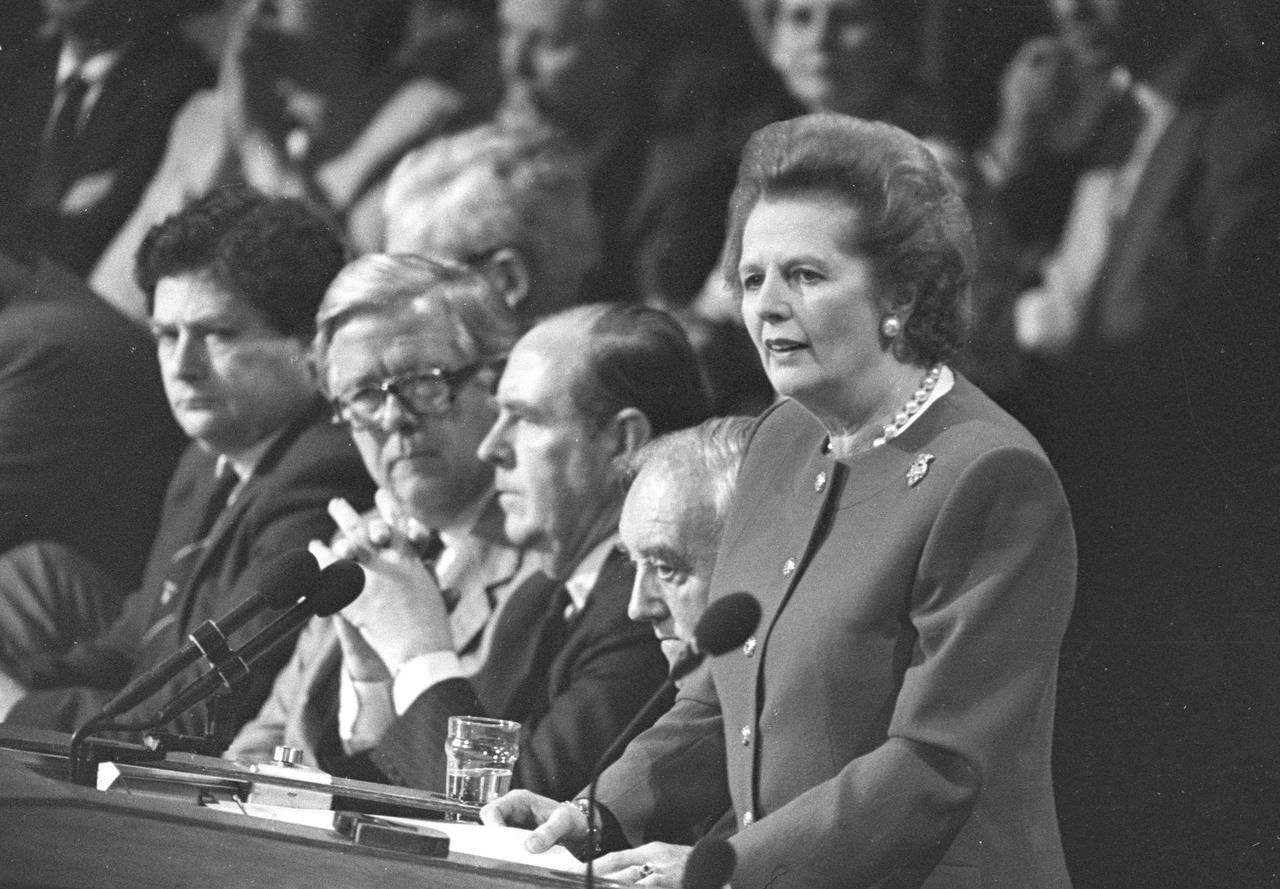 Fotogalerie: Zemřela &#8222;Železná lady&#8220; Margaret Thatcherová