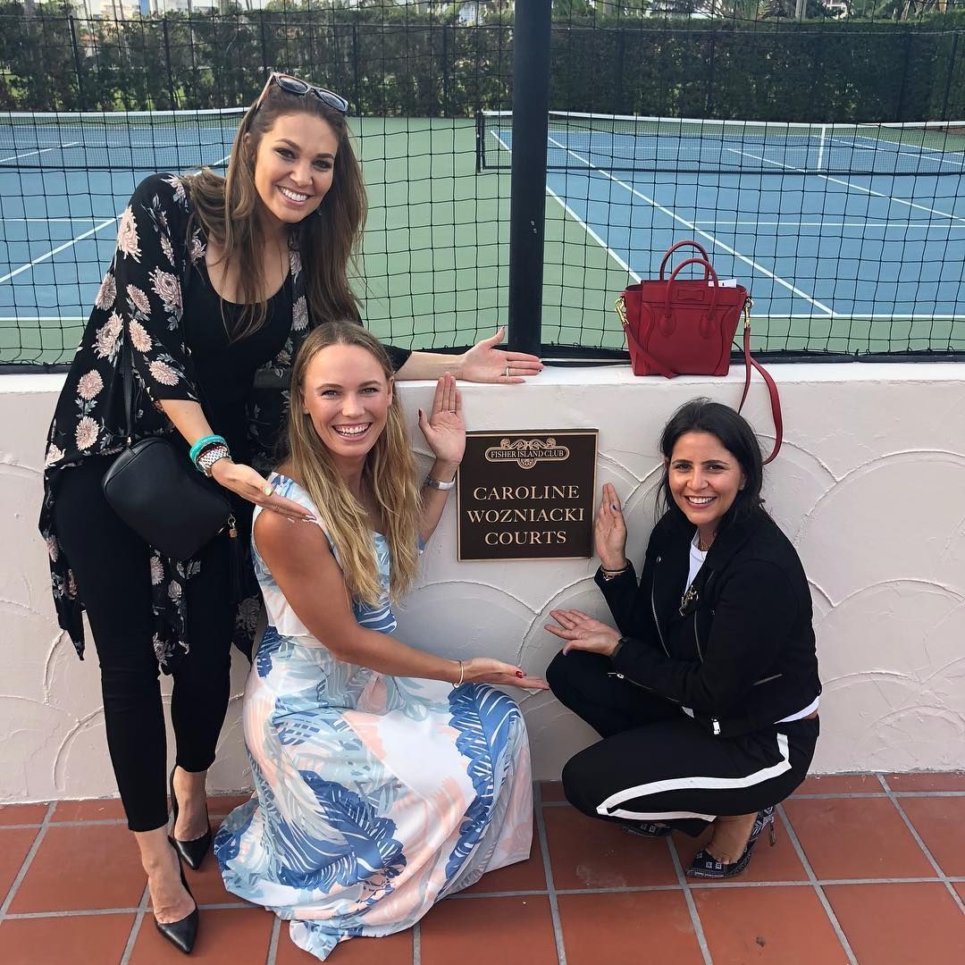 Caroline Wozniacká v Miami 2018