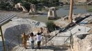 Starověké město Hasankeyf v Turecku, které zatopí  plánovaná vodní přehrada.