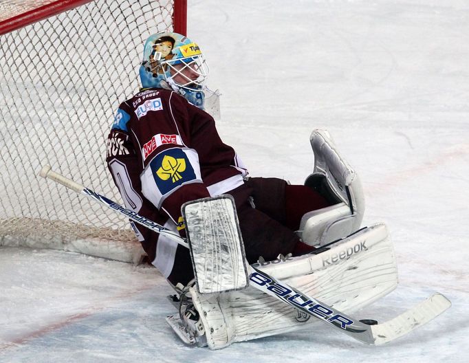 Hokej, extraliga, Sparta - Třinec: Marcel Melicherčík