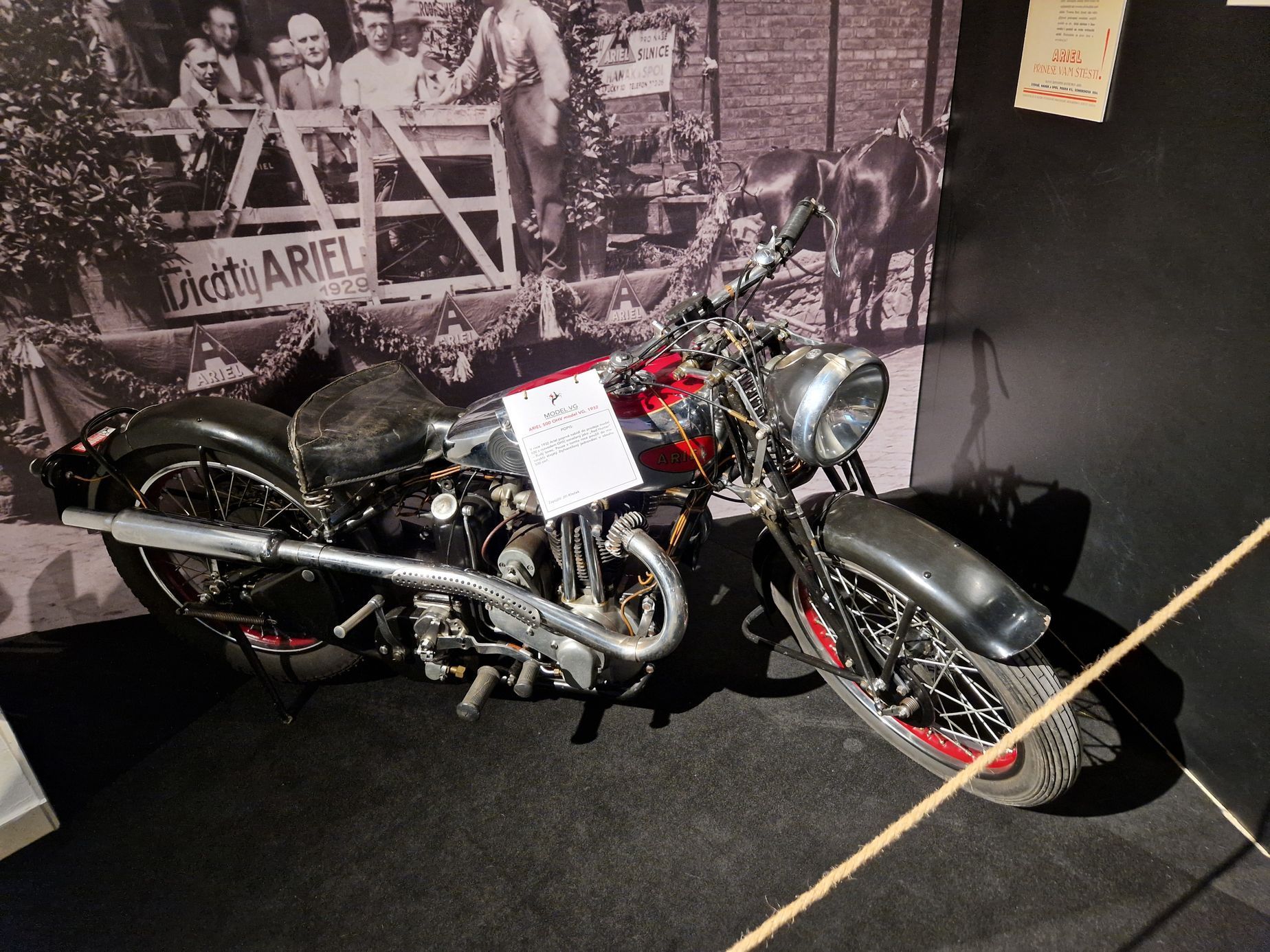 Ariel v Českých zemích výstava Technické muzeum Brno