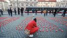 Tichý protest proti válce v Arménii a uctění památky jejích obětí.