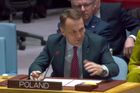 Vyhněte se spiknutí Západu a stáhněte se. Polský ministr v OSN ostře vyškolil Rusy