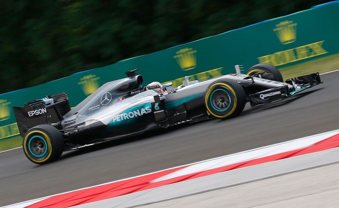 Lewis Hamilton na Hungaroringu 2016