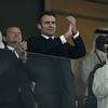 Finále MS ve fotbale 2022, Argentina - Francie: Francouzský prezident Emmanuel Macron