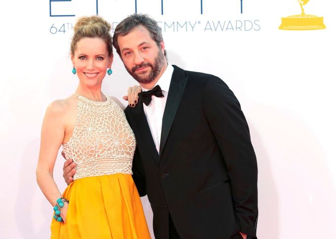 Emmy 2012 - Judd Apatow a Leslie Mann