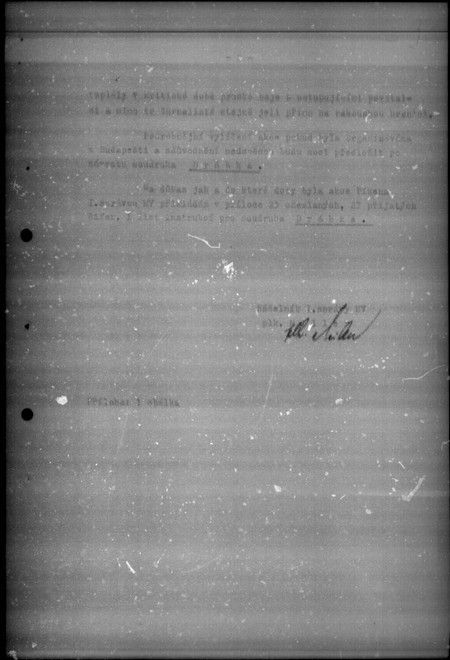 Zpráva pro ministra vnitra R. Baráka o neúspěšné akci proti F. Moldenovi ze dne 13.11.1956