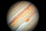 Planeta Jupiter zachycená 27. června Hubbleovým vesmírným dalekohledem.