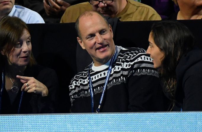 Finále Turnaje mistrů 2016: herec Woody Harrelson