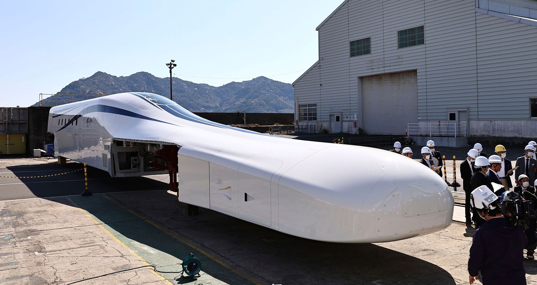 Zdokonalený model japonského vysokorychlostního vlaku maglev