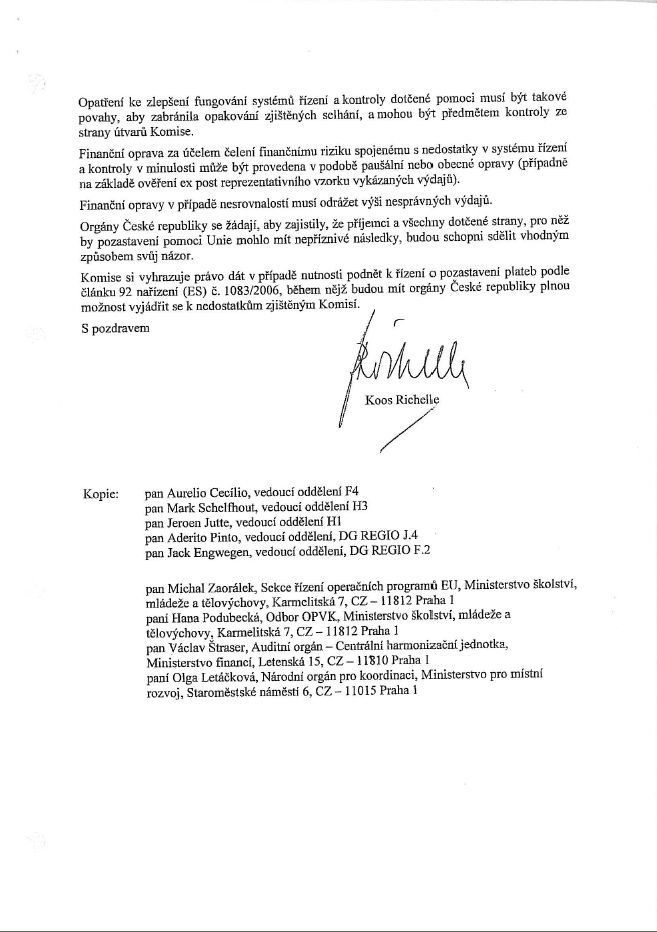 Dopis - Brusel - 4