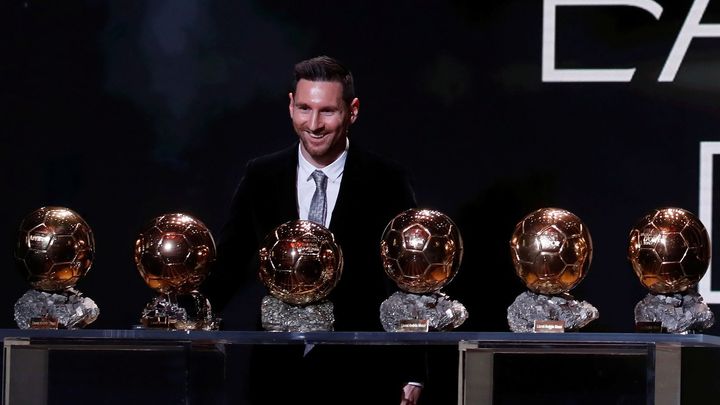 Messi se vrací na trůn. Argentinský fotbalista získal rekordní šestý Zlatý míč