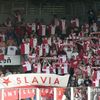 SL, Plzeň-Slavia: fanoušci Slavie