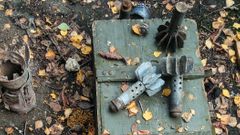 Válka na Ukrajině-výbušniny a miny