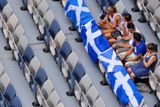 ...tak třeba Andy Murray se narodil v Glasgow, takže k němu logicky patří skotská vlajka.